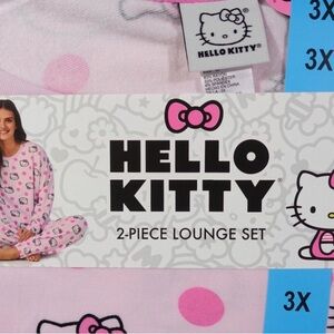 Hello Kitty Pink 2-Piece Women’s Pajama Set